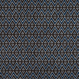 Thibaut Tiburon Brown And Navy Fabric