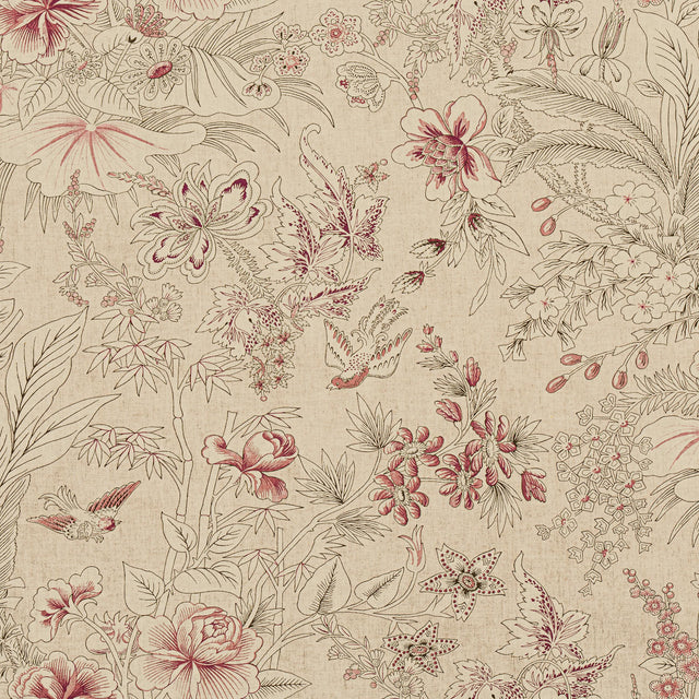 Thibaut Rosalind Beige Fabric
