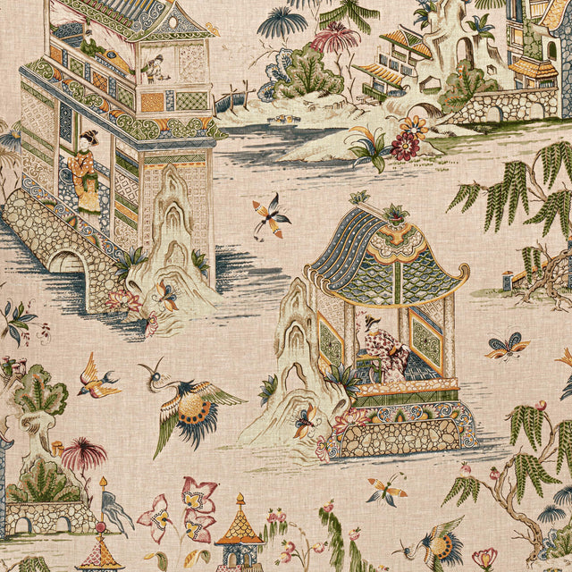 Thibaut Grand Palace Blush Fabric