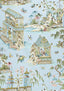 Thibaut GRAND PALACE Spa Blue Fabric