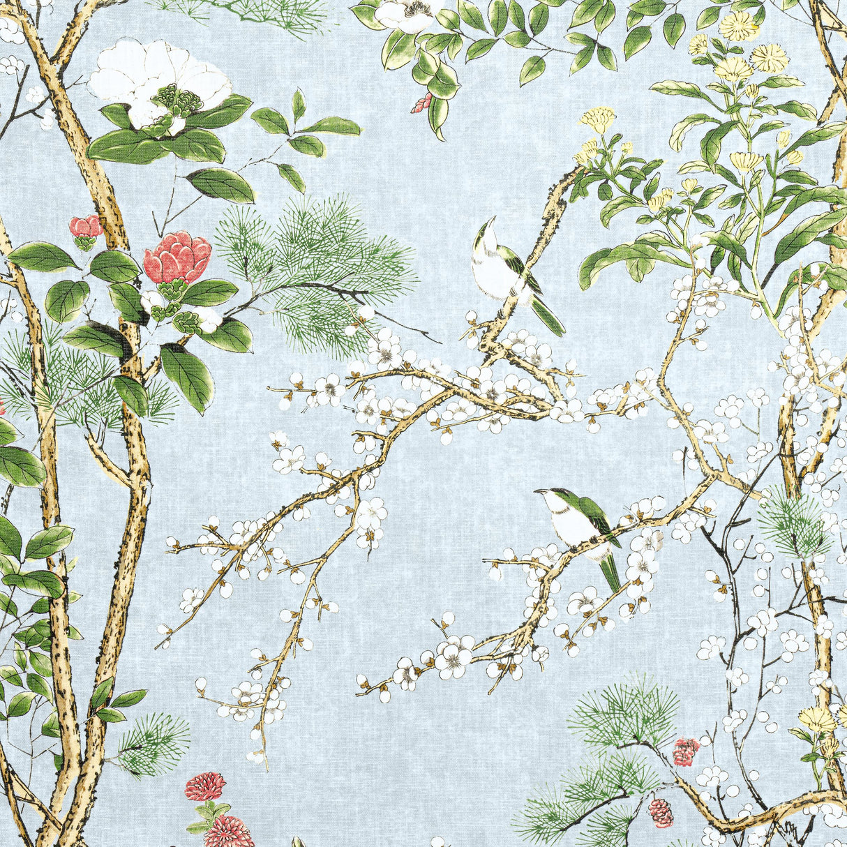 Thibaut Katsura Spa Blue Fabric