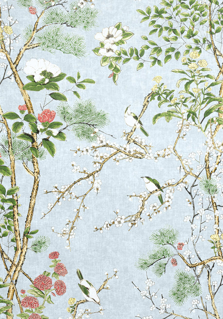 Thibaut KATSURA Spa Blue Fabric