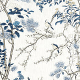 Thibaut Katsura Blue And White Fabric