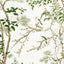 Thibaut Katsura Green And White Fabric