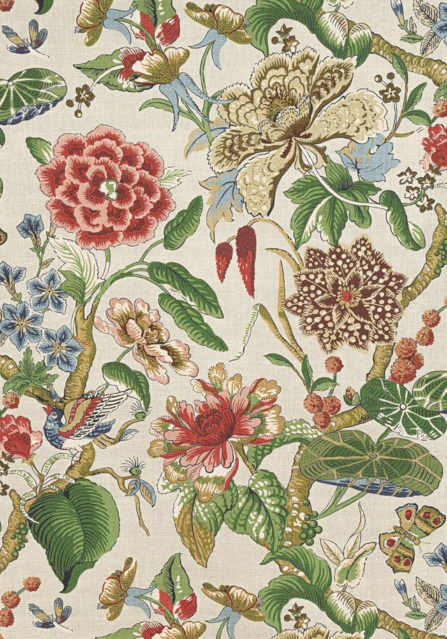 Thibaut HILL GARDEN Flax Fabric
