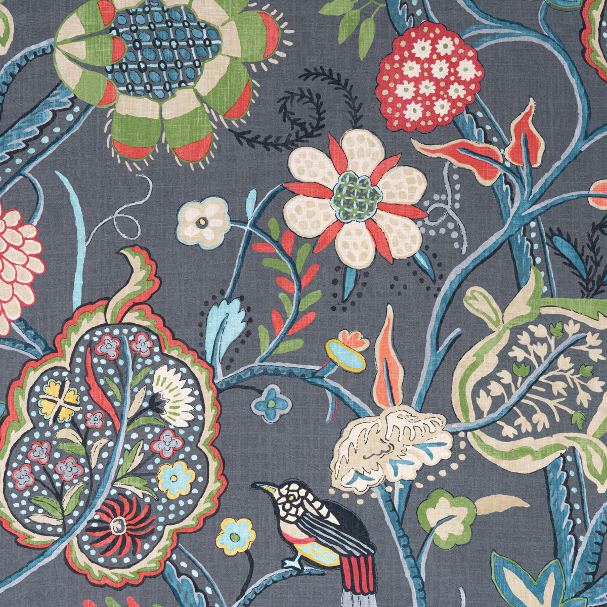 Thibaut Windsor Grey Fabric