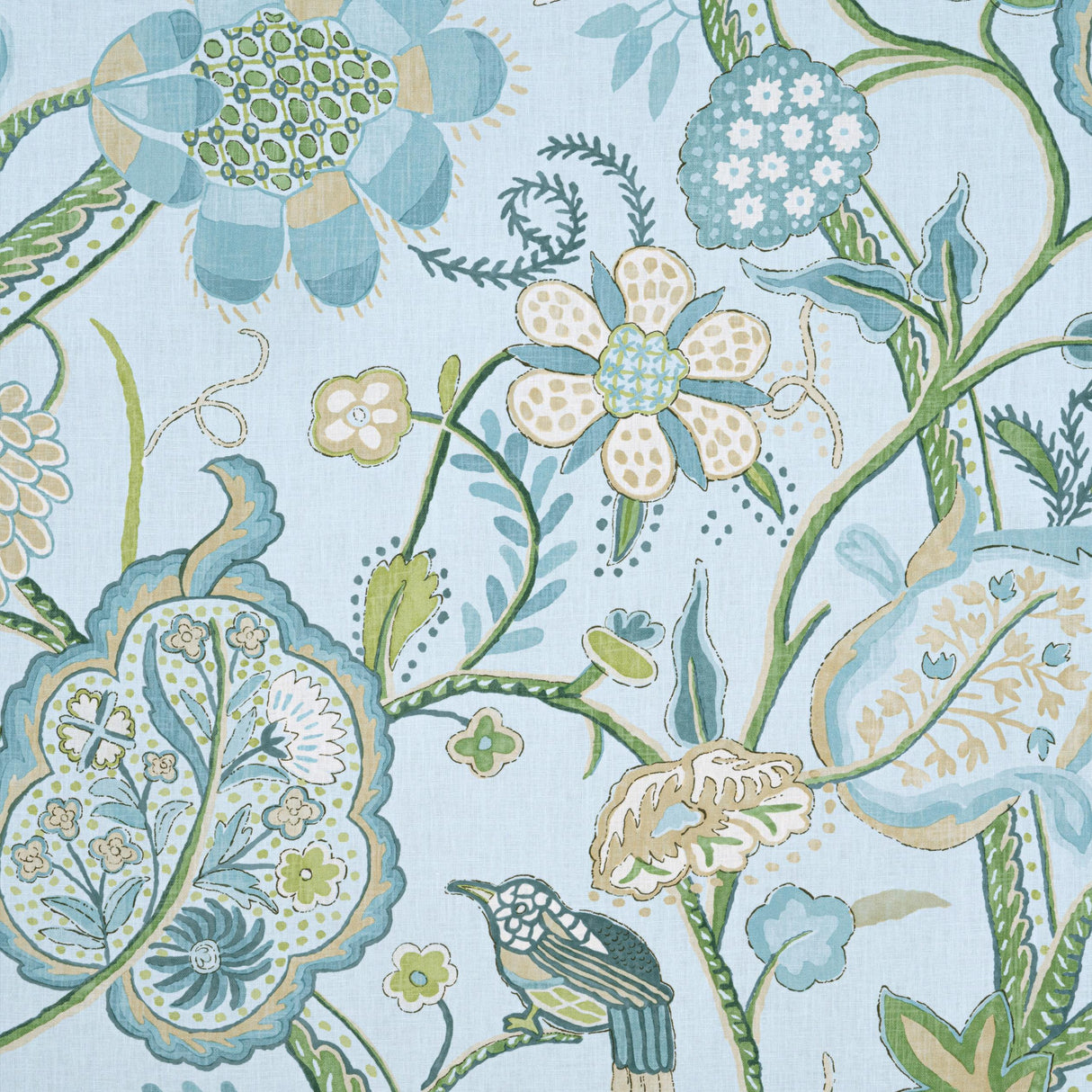 Thibaut Windsor Spa Blue Fabric