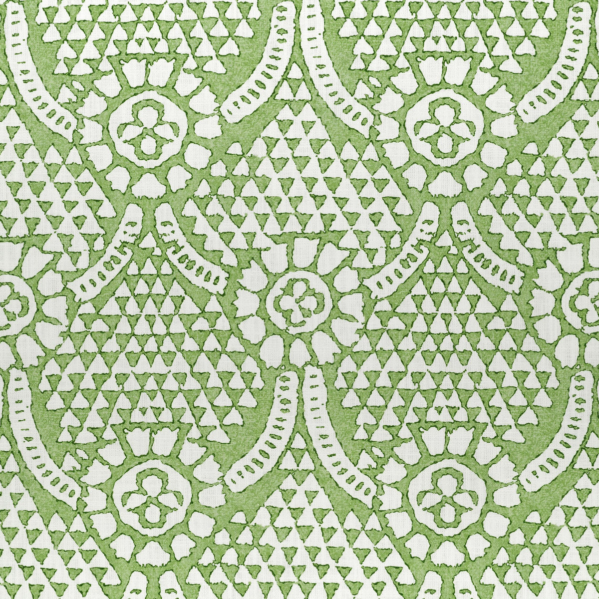 Thibaut Chamomile Green Fabric