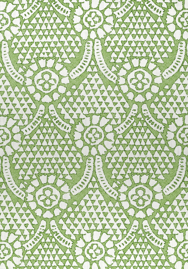 Thibaut CHAMOMILE Green Fabric