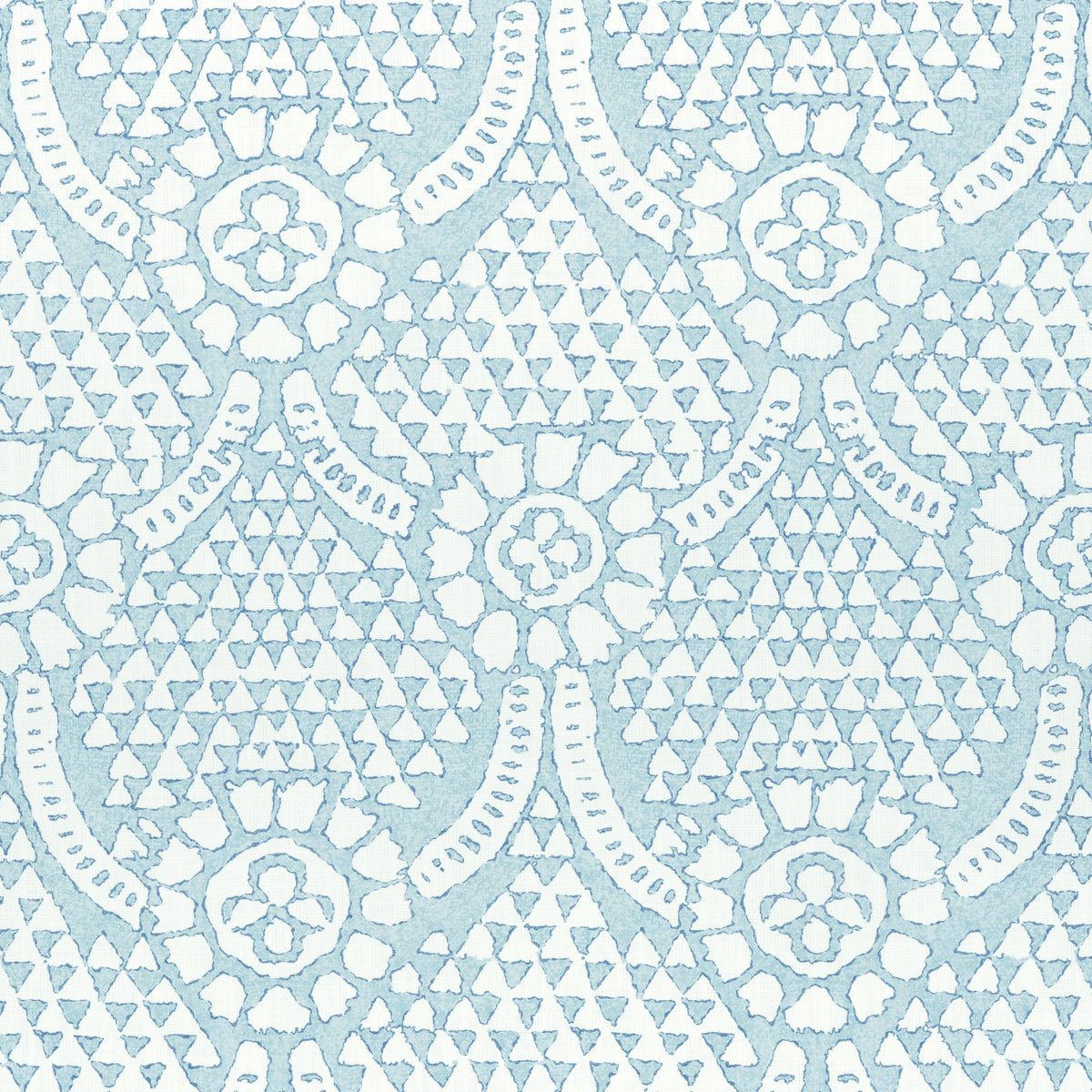 Thibaut Chamomile Spa Blue Fabric