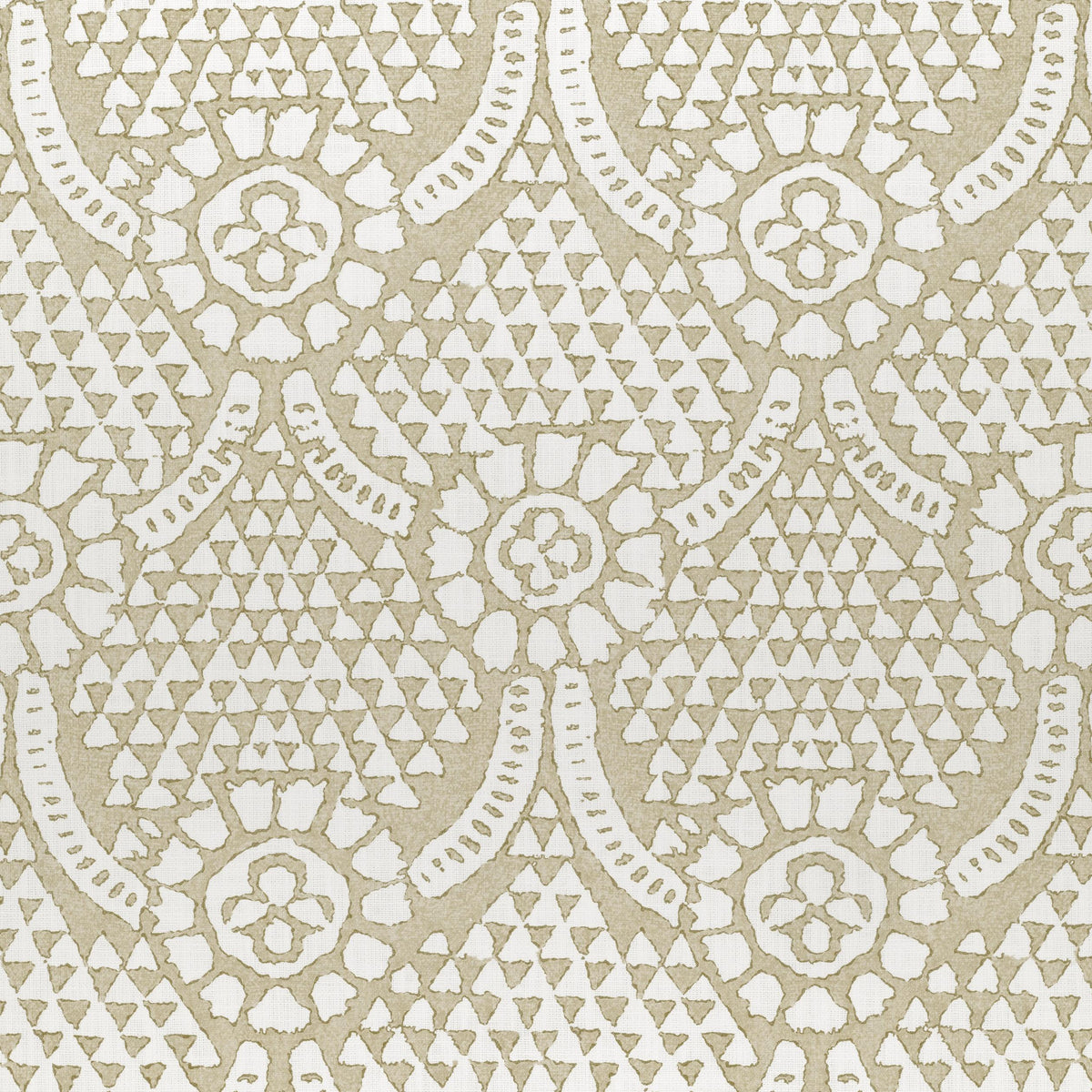 Thibaut Chamomile Beige Fabric