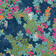 Thibaut Central Park Navy And Pink Fabric