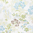 Thibaut Spring Garden Spa Blue Fabric