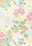 Thibaut SPRING GARDEN Cream Fabric