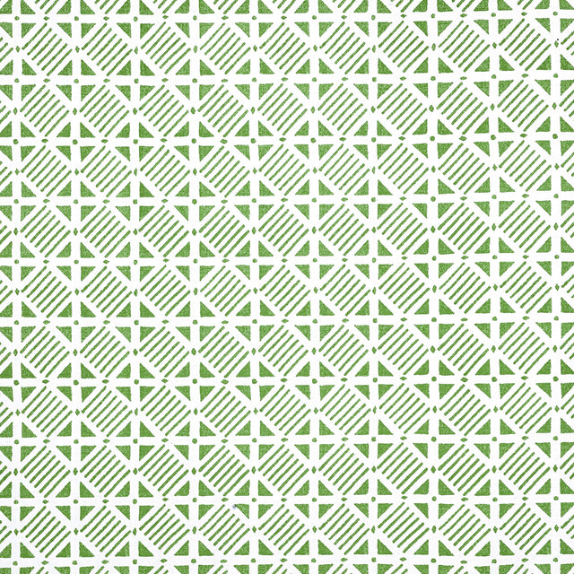 Thibaut PLAZA Green Fabric