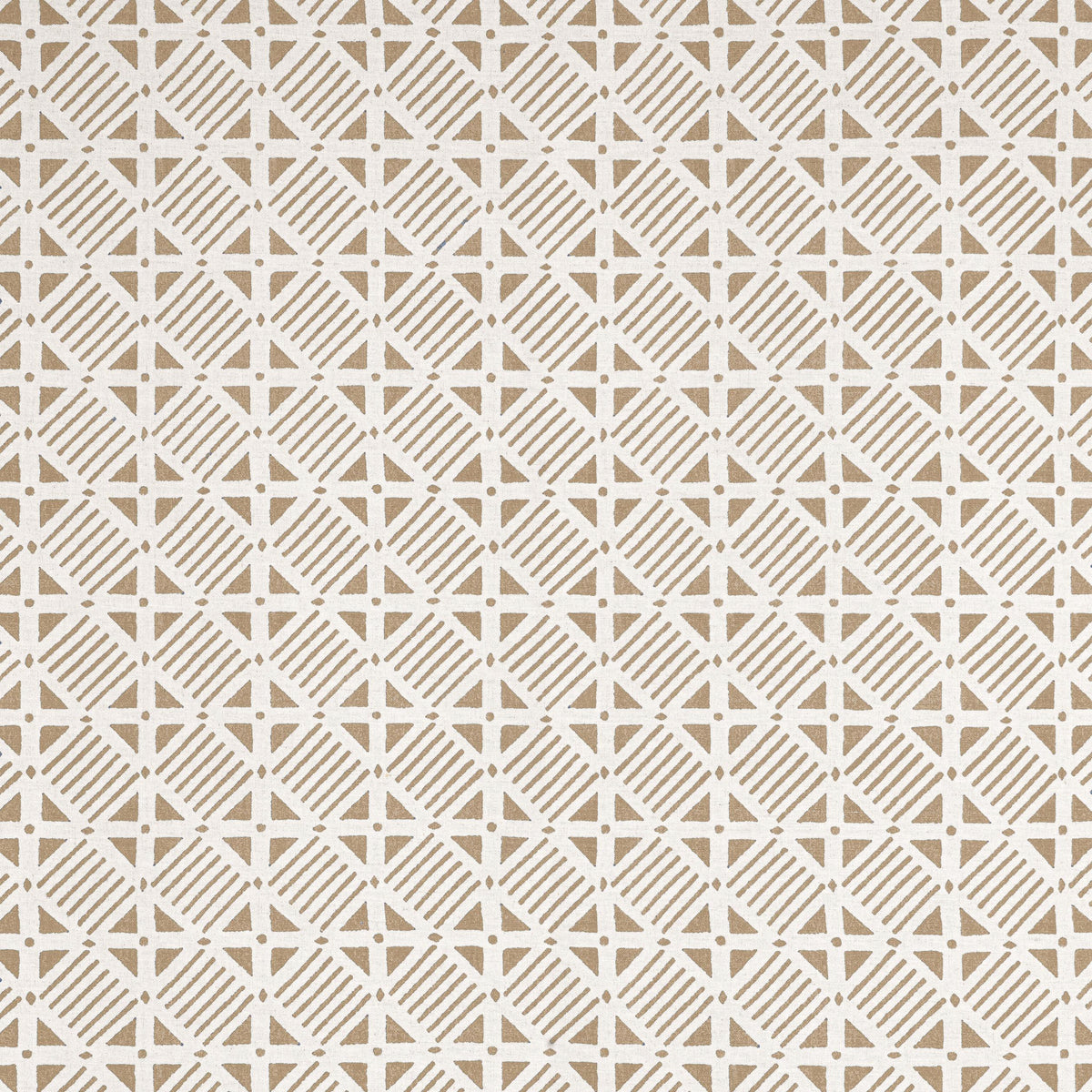 Thibaut Plaza Camel On Natural Fabric