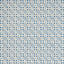 Thibaut Plaza Blue On Natural Fabric