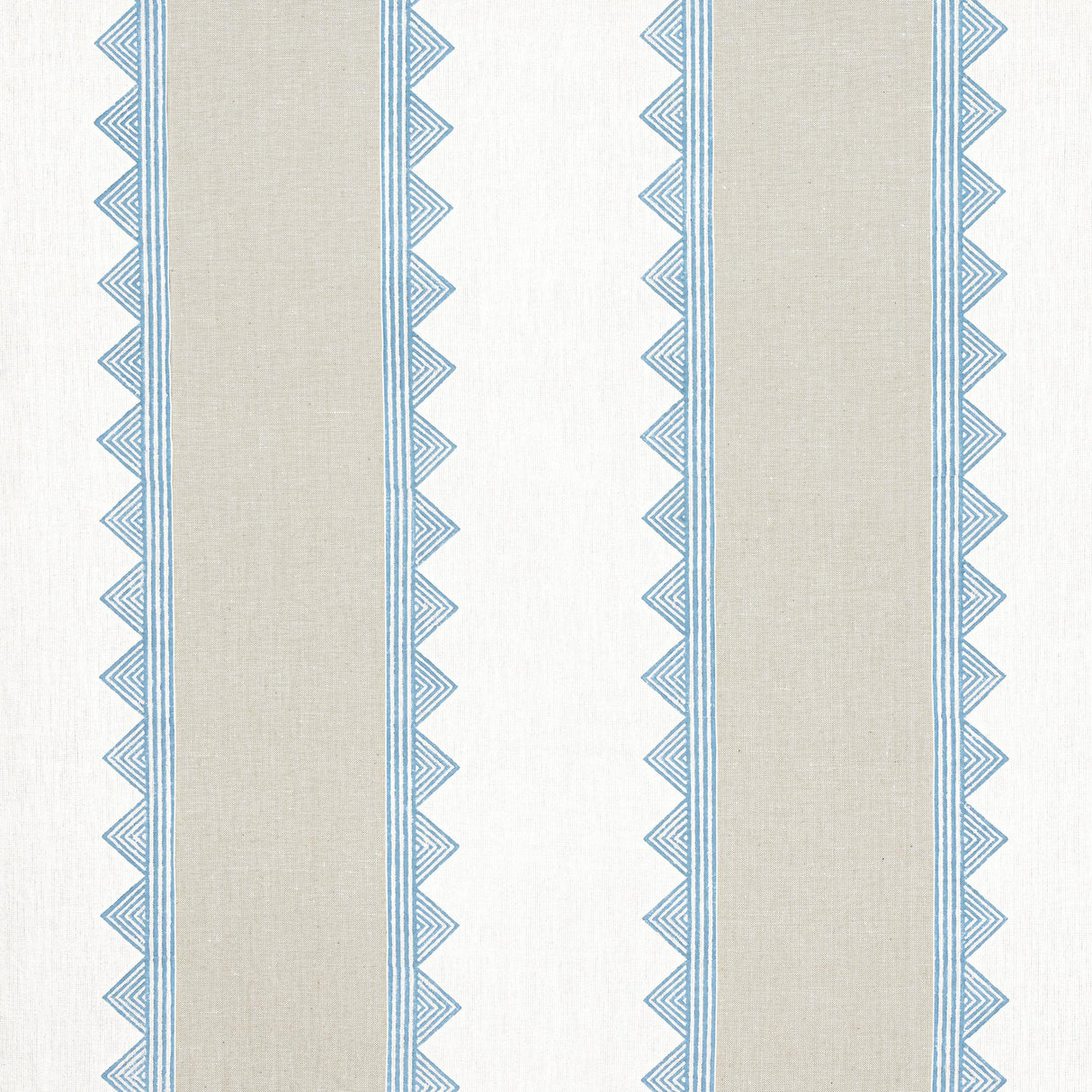 Thibaut KISMET STRIPE French Blue Fabric
