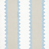 Thibaut KISMET STRIPE French Blue Fabric