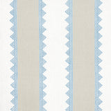Thibaut Kismet Stripe French Blue Fabric