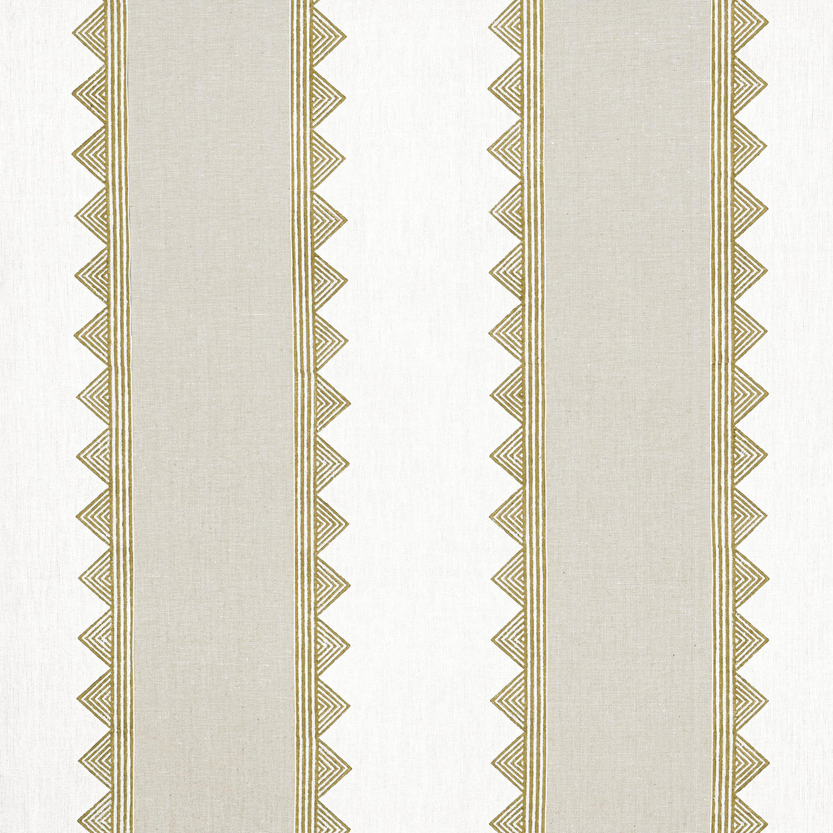 Thibaut Kismet Stripe Camel Fabric