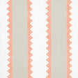 Thibaut KISMET STRIPE Coral Fabric