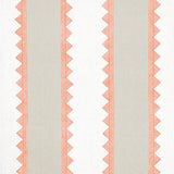 Thibaut KISMET STRIPE Coral Fabric
