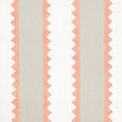Thibaut Kismet Stripe Coral Fabric