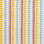 Thibaut LOMITA STRIPE Coral and Yellow Fabric
