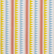 Thibaut Lomita Stripe Coral And Yellow Fabric