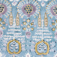 Thibaut MENDOZA SUZANI French Blue and Lavender Fabric