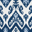 Thibaut Indies Ikat Navy Fabric