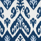 Thibaut Indies Ikat Navy Fabric