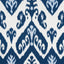 Thibaut Indies Ikat Navy Fabric