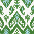 Thibaut INDIES IKAT Green Fabric