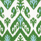 Thibaut INDIES IKAT Green Fabric