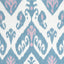 Thibaut INDIES IKAT Lavender and French Blue Fabric