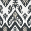 Thibaut INDIES IKAT Black Fabric