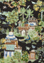 Thibaut MYSTIC GARDEN Black Fabric