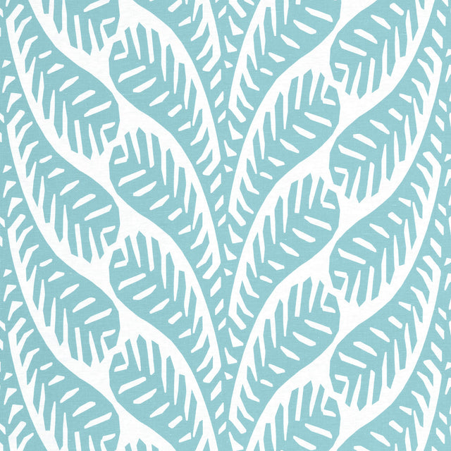Thibaut Ginger Spa Blue Fabric