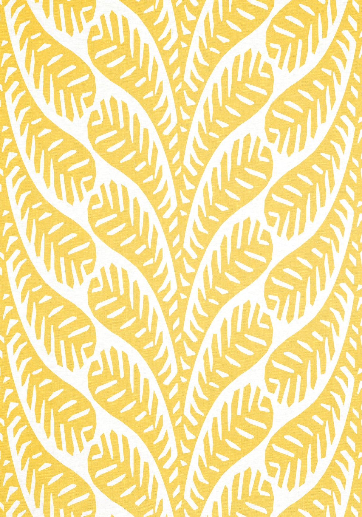 Thibaut GINGER Yellow Fabric