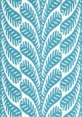Thibaut GINGER Turquoise Fabric