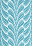 Thibaut GINGER Turquoise Fabric