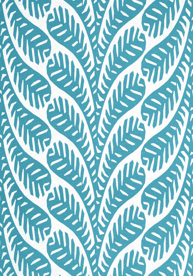 Thibaut GINGER Turquoise Fabric