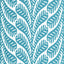 Thibaut Ginger Turquoise Fabric