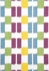 Thibaut KASURI Plum and Teal Fabric