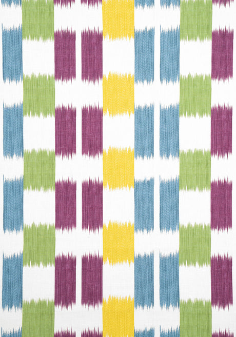 Thibaut KASURI Plum and Teal Fabric