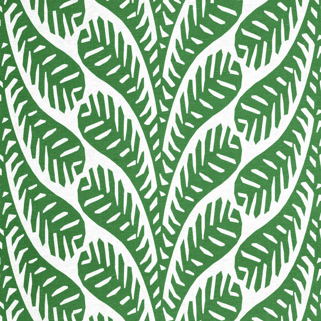Thibaut Ginger Emerald Fabric