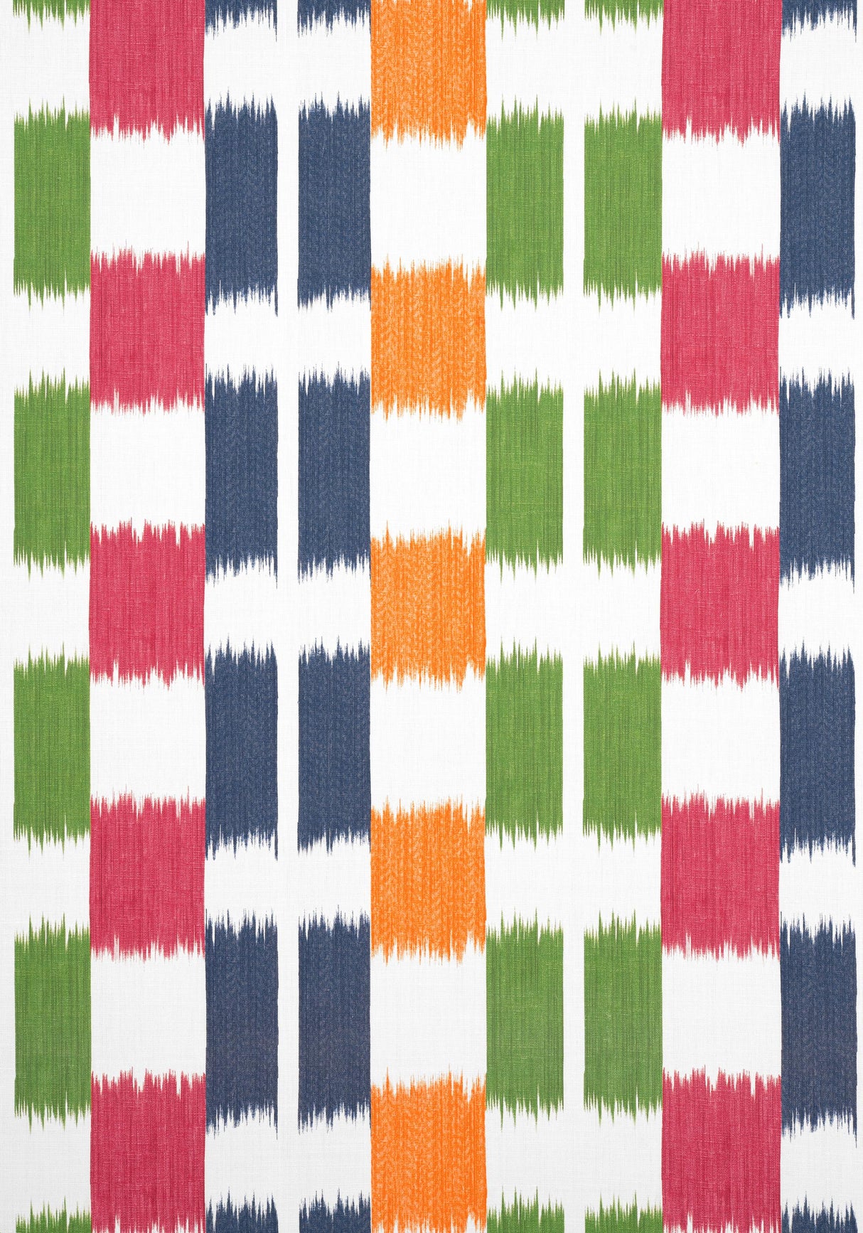 Thibaut KASURI Green and Pink Fabric