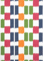 Thibaut KASURI Green and Pink Fabric
